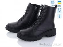 Ботинки Zhasmin 7068-4 чорний шкіра