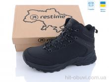 Ботинки Restime PMZ23132 black
