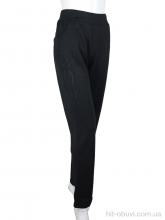 Спортивные брюки Obuvok A682 black флис (04890)