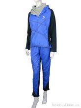 Спортивный костюм Obuvok Ж434 (04270) blue флис