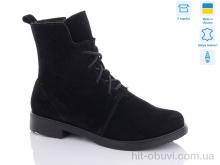 Ботинки Sali 349-1 чорний з зима