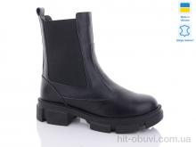Ботинки Sali 505-3 чорний к зима