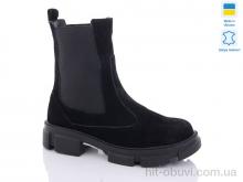 Ботинки Sali 505-3 чорний з зима