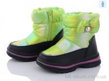 Дутики Ok Shoes T10306E green