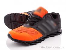 Кроссовки Class Shoes AR11 чорно-оранжевий
