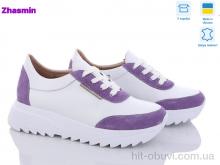 Кросівки Zhasmin, 5064N білий-лаванда