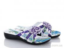 Шлепки Makers Shoes 111 фиолетовый