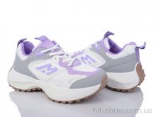 Кроссовки Violeta 136-33 white-purple
