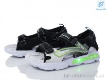 Сандалі Ok Shoes 7748-1 black LED