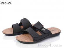 Шлепки Spencer 2201 black