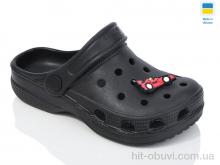 Кроксы Lot Shoes N017 чорний
