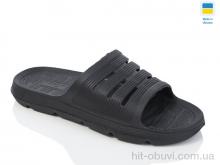 Шльопанці Lot Shoes, N72 чорний