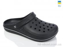 Кроксы Lot Shoes N755 чорний