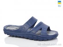 Шлепки Lot Shoes Титанік синій-сірий