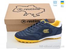 Футбольная обувь Restime DM024409-1 navy-yellow