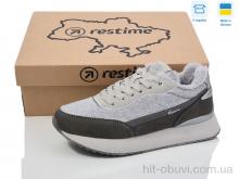 Кроссовки Restime FWZ24284 grey