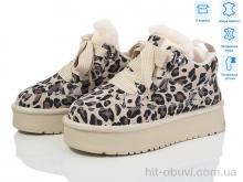 Угги Violeta M6131-9 beige-leopard