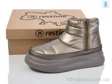 Черевики Restime HWZ24382 bronze