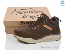 Кроссовки Restime RMZ24237 brown