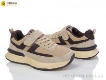 Кроссовки Clibee EC300 khaki-brown