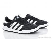 Кросівки Violeta, HD65 (182-44) black-white