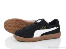 Кросівки Violeta, HD66 (143-50) black-white