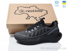 Кросівки Restime UWL25525 black-grey