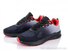 Кросівки Violeta 24-152 black-red