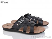 Шлепки Spencer 3554 чорний