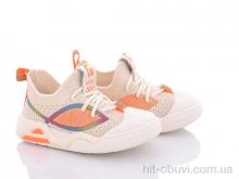 Кроссовки Ok Shoes 2319 бежевий