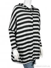 Кофта Obuvok, B0123-2 (10988) black-grey