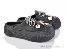 Кроксы Deshman 8131B black