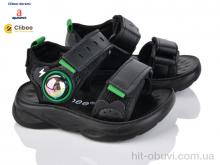 Босоніжки Clibee-Doremi ZA2207 LED black-green