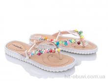 Шлепки Obuvok 908-7 beige