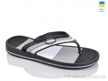 Вьетнамки Lot Shoes 421-1 чорно-білий