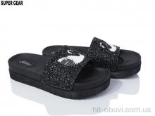Шлепки Super Gear B752 black