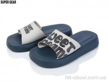 Шлепки Super Gear C6216 grey