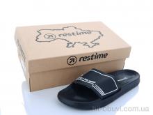 Шлепки Restime TML25963 black-white