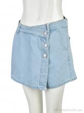 Юбка-шорти Rina Jeans 302-7146 l.blue