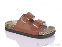 Шльопанці HOROSO-UFO P122 brown