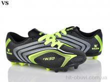 Футбольне взуття VS Walked Crampon black (31-35)