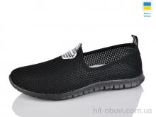 Слипоны Lot Shoes 536 чорний