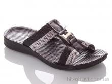 Шльопанці DeMur BH-B-black-grey