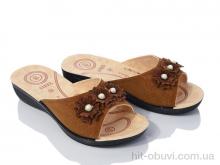 Шлепки DeMur 2024-052-6 beige