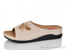 Шлепки DeMur 3001-7 beige