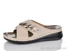 Шлепки DeMur 3001-9 beige