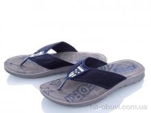 Шлепки DeMur M6132 blue