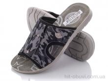 Шлепки DeMur M6131-1 grey