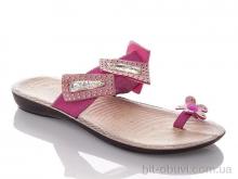 Шльопанці DeMur W07200-fuchsia
