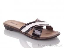 Шльопанці DeMur W7144-black